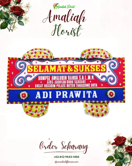 Papan Bunga Ucapan Selamat Kebon Padangan